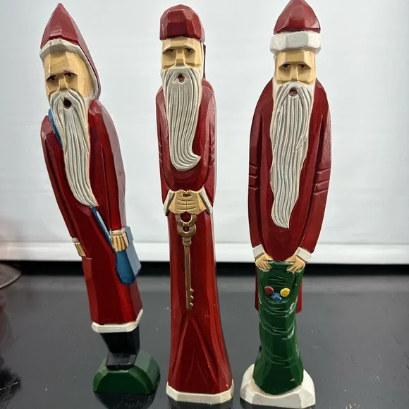 1993 Applause Carved Wood Santas
Very cool! - Picture 1 of 3